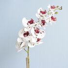 Arranjo Orquídea Artificial Tigre No Vaso Rose Gold | Formosi